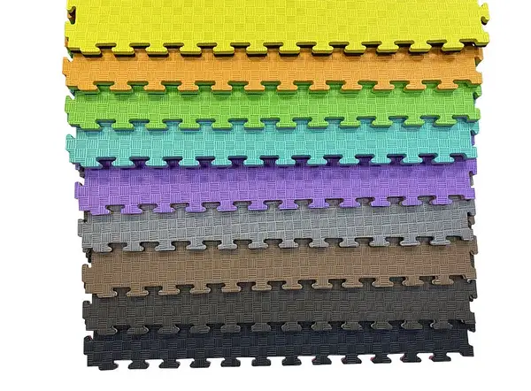 Татамі мат EVA 20 мм 1х1м Червоно-Чорний купити недорого в Україні, фото 4