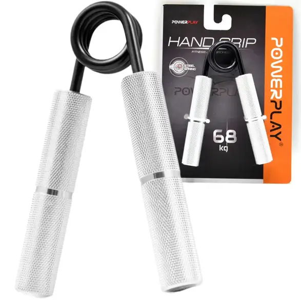 Еспандер-ножиці алюмінієвий PowerPlay 4322 (68 кг) Hand Grip Срібний купити