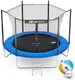 Батут Hop-Sport 8ft (244см) синий с внутренней сеткой купить недорого в Украине, фото 4219