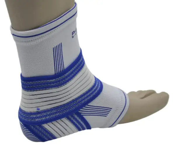 Бандаж на гомілкостоп Power System PS-6009 Ankle Support Pro Blue/White L/XL (1шт.) купити недорого в Україні, фото 7