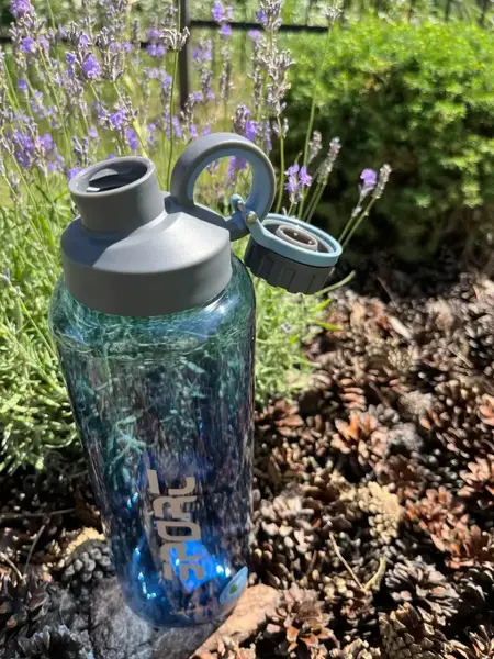 Пляшка для води CASNO 1000 мл KXN-1236 Блакитна купити недорого в Україні, фото 9