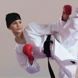 Хиджаб (косынка) WKF | черная M | SMAI P-HIJAB купить