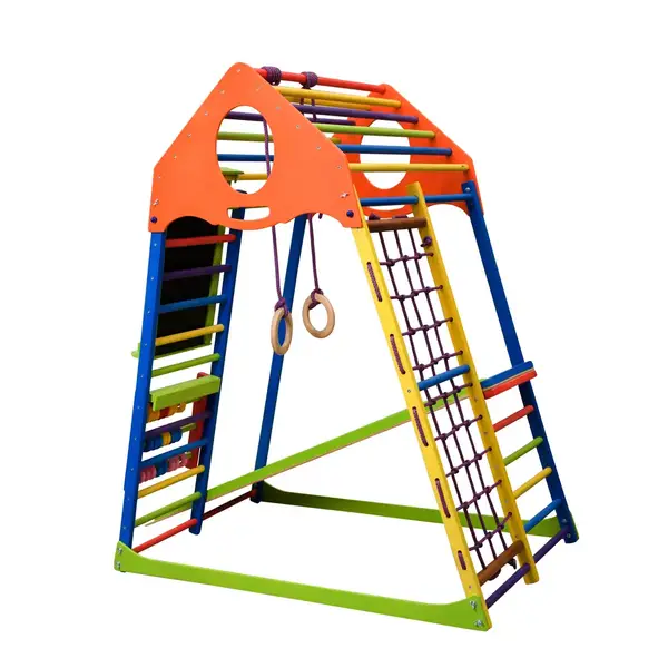 Дитячий спортивний комплекс KindWood Color Plus купити недорого в Україні, фото 5