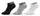 Носки Adidas C LIN ANKLE 3P белый, черный, серый Уни S (37-39)
