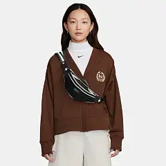 Сумка на пояс Nike NK HERITAGE S WSTPCK - RETRO 1L Черный/Зеленый 28х8х13 см купить недорого в Украине, фото 5