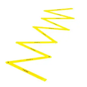 Сходи координаційні-зигзаг Meta Agility Smart Criss-Cross Ladder жовтий Уні 4 м купити