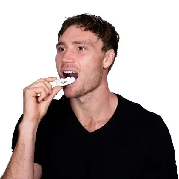 Капа OPRO Bronze взрослая (возраст 11+) White (art.102500004) купить недорого в Украине, фото 8