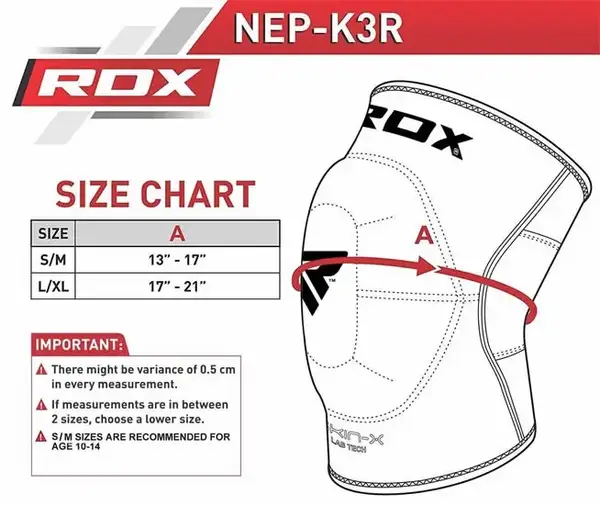 Наколенник муай тай RDX Neoprene(1шт.) L/XL купить недорого в Украине, фото 4