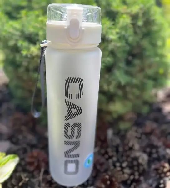 Пляшка для води CASNO 1050 мл KXN-1184 Біла купити недорого в Україні, фото 8