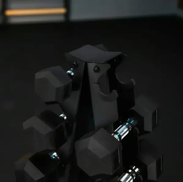 Стійка-піраміда для зберігання 5 пар гантелей Trex Sport TX-055DR купити недорого в Україні, фото 10