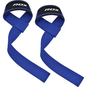 Лямки для тяги RDX W1 Gym Single Strap Синій Plus купити