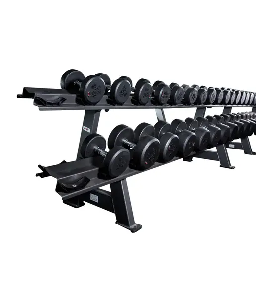 Стойка для гантелей VNK серый | 20 пар купить недорого в Украине, фото 2