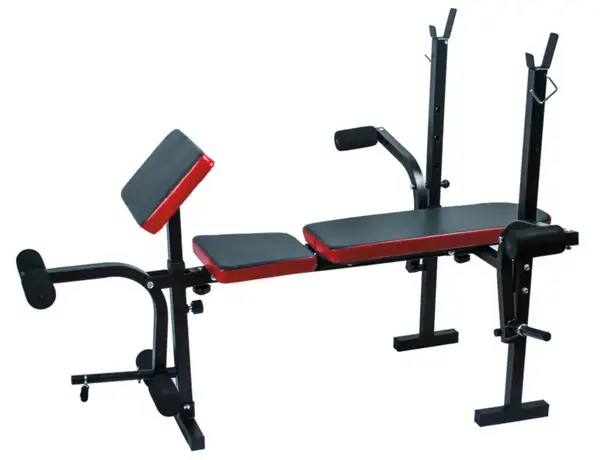 Скамейка с тренажерами + набор силовой на 70 кг. Rn-Sport купить недорого в Украине, фото 3