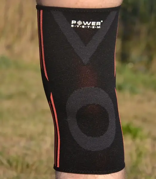 Наколенники Power System PS-6021 Knee Support Evo Black/Orange (пара) M купить недорого в Украине, фото 8