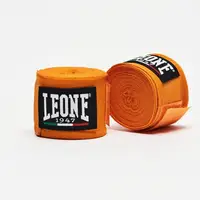 Бинты для бокса Leone AB705 Orange 3.5m купить