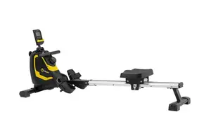 Гребной тренажер Besport BS-6032R SWIMMER магнитный черно-желтый купить
