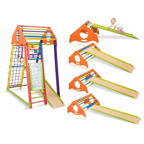 Дитячий спортивний комплекс BambinoWood Color купити недорого в Україні, фото 2