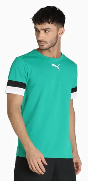 Футболка Puma teamRISE Jersey зелений Чол L купити недорого в Україні, фото 4