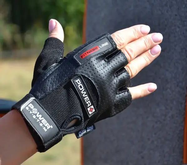 Перчатки для фитнеса Power System PS-2500 Power Plus Black M купить недорого в Украине, фото 4