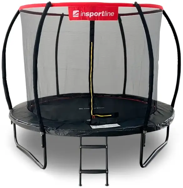 Батут inSPORTline Flea PRO с внутренней сеткой 366 см черный купить