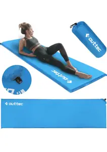 Килимок, що самонадувається Outtec 180х53х4см гладкий блакитний купити