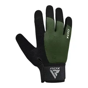 Перчатки для фитнеса RDX W1 Full Finger Army Green S купить