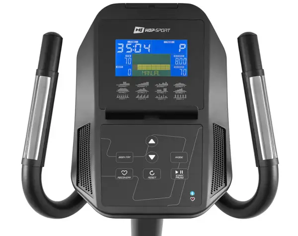 Велотренажер HS-100H Solid iConsole+ мат сірий купити недорого в Україні, фото 9