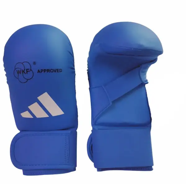 Рукавички для карате з ліцензією WKF синій L | ADIDAS 61_22_20 купити
