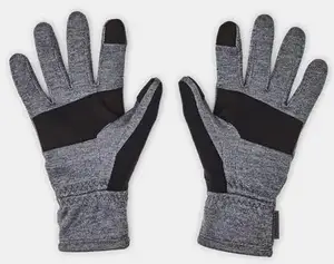 Рукавички UA Storm Fleece Gloves сірий, чорний Чол LG купити