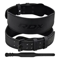 Пояс для тяжелой атлетики RDX 4 кожаный Full Black L купить