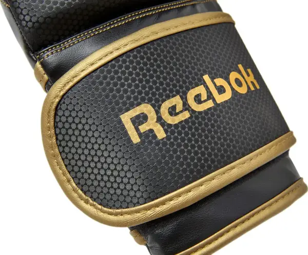Боксерські рукавиці Reebok Boxing Gloves чорний, золотистий Чол 14 унцій купити недорого в Україні, фото 2