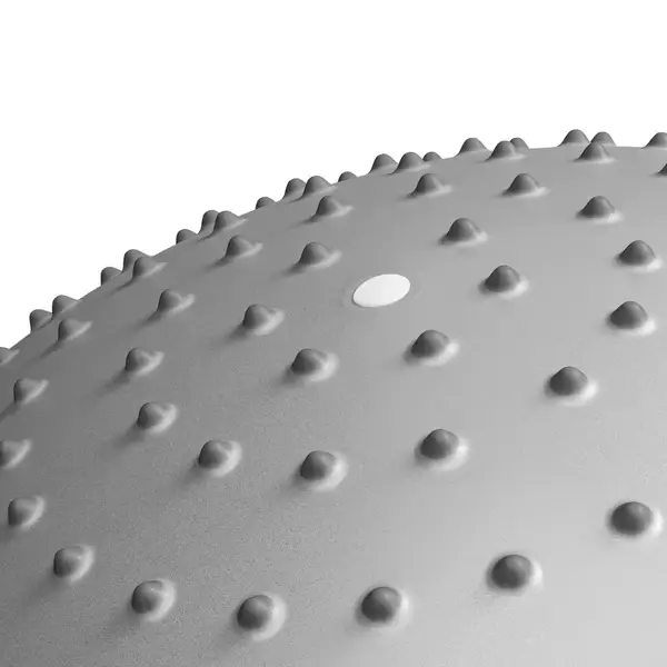 Фитбол массажный Hop-Sport 65см серебристый. купить недорого в Украине, фото 3