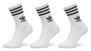 Носки Adidas CREW SOCK 3STR белый, черный Уни S (37-39) купить