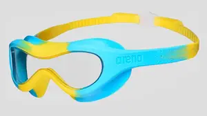 Очки для плавания Arena SPIDER KIDS MASK голубой, желтый Дет OSFM купить