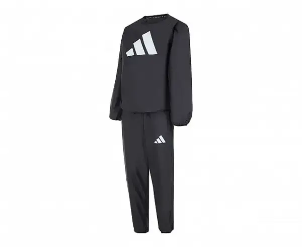 Костюм для зниження ваги з ефектом сауни | чорно/білий | Adidas ADISS01 купити недорого в Україні, фото 2