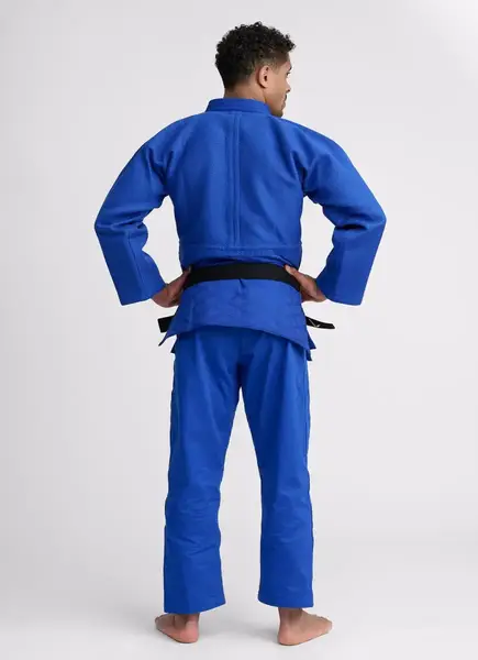 СИНЄ ЛІЦЕНЗІЙНЕ КІМОНО ДЛЯ ДЗЮДО IPPON GEAR LEGEND 2 (APPROVED IJF) 170 Slim Fit купити недорого в Україні, фото 3