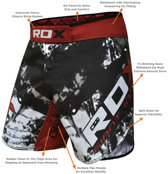 Шорты MMA RDX Multi Gray XL купить недорого в Украине, фото 2