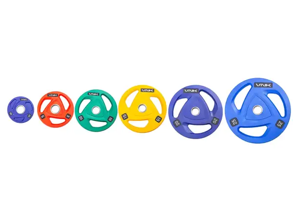 Диск для штанги VNK PRO 15 кг | Желтый | (1 шт) купить недорого в Украине, фото 3