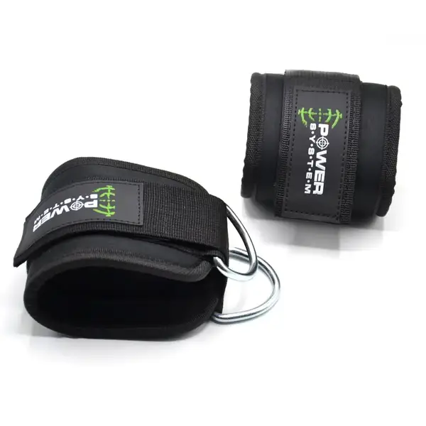 Манжеты на лодыжке Power System PS-3460 Ankle Strap Gym Guy Black купить недорого в Украине, фото 6