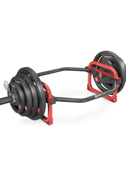 Треп-гриф олимпийский Hop-Sport HS-OT143-50 Черный/Красный купить недорого в Украине, фото 4