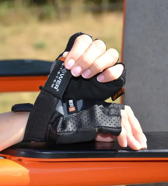 Перчатки для фитнеса Power System PS-2500 Power Plus Black/Grey L купить недорого в Украине, фото 7