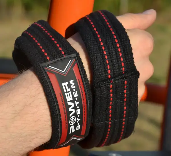 Лямки для тяги (вісмірка) Power System PS-3405 Figure 8 Black/Red L/XL купити недорого в Україні, фото 5