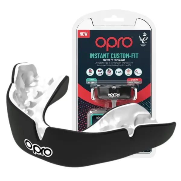 Капа OPRO Instant доросла (вік 11+) Black/White (art.102520001) купити
