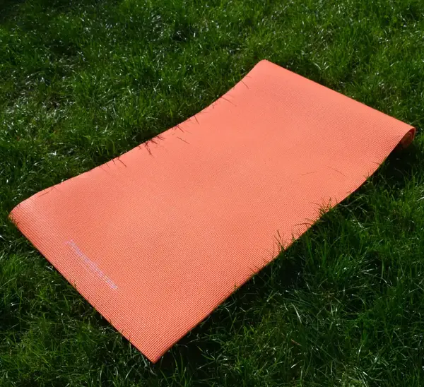 Килимок для йоги та фітнесу Power System PS-4014 PVC Fitness-Yoga Mat Orange (173x61x0.6) купити недорого в Україні, фото 5