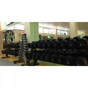 Хромований гантельний ряд Generation Fitness D-04 1-10 кг (10 пар) 110 кг купити