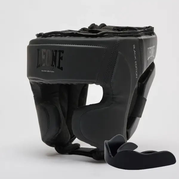 Боксерський шолом Leone CS435 | Чорний | Edition M | Обхват голови 55-58 см купити недорого в Україні, фото 8