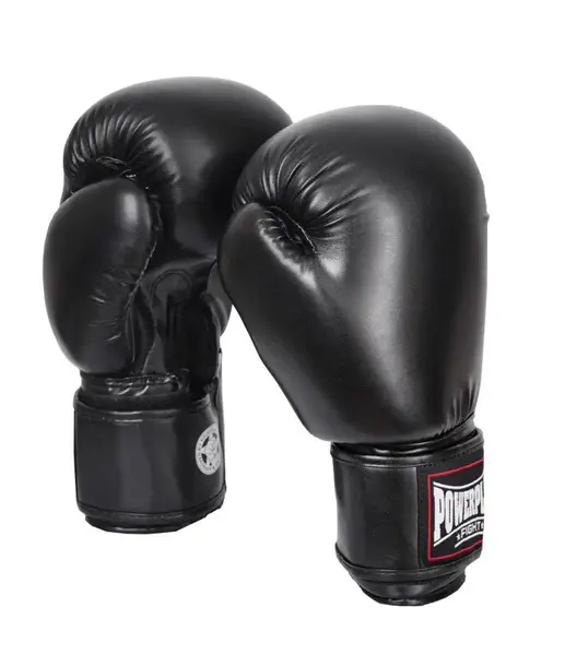 Боксерські рукавиці PowerPlay 3004 Classic Чорні 18 унцій купити недорого в Україні, фото 4