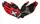 Рукавички для фітнесу MadMax MXG-101 X Gloves Black/Grey/Red M