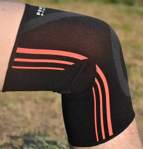 Наколенники Power System PS-6021 Knee Support Evo Black/Orange (пара) L купить недорого в Украине, фото 5