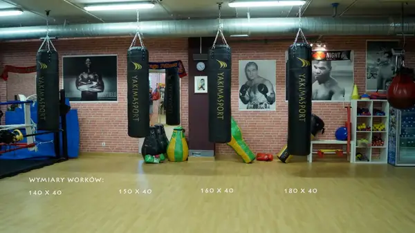 Боксерська груша, мішок 180 x 40 см YAKIMASPORT купити недорого в Україні, фото 4